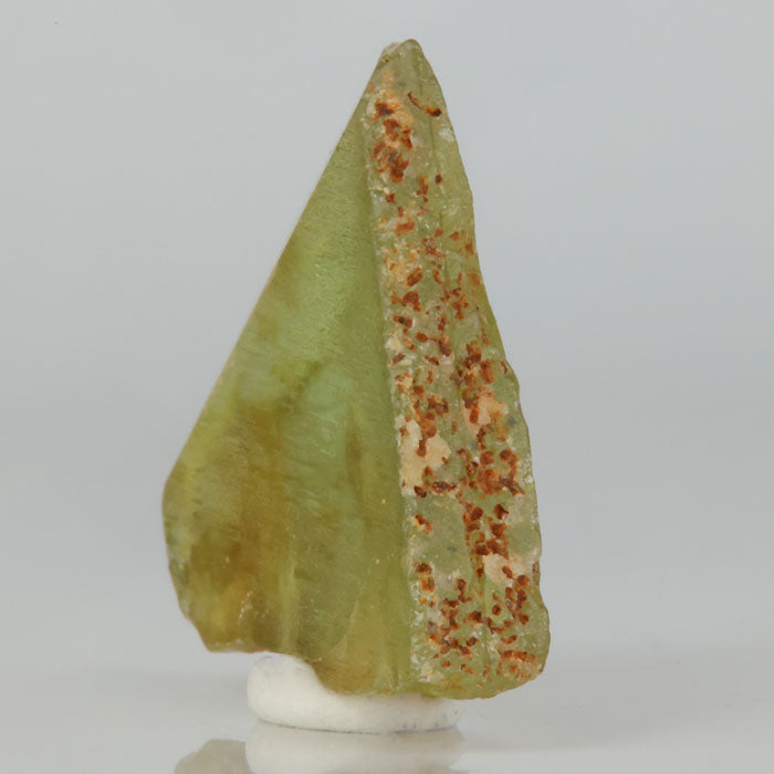 natural sphene display piece from zimbabwe with angular structure