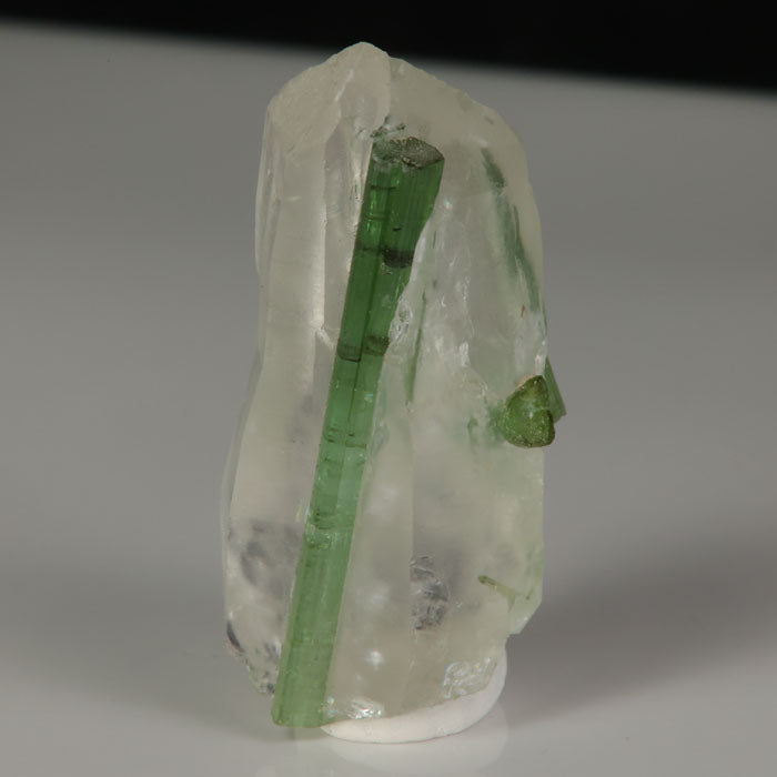 Green Tourmaline inclusion specimen likely from Pakistan or Afghanistan