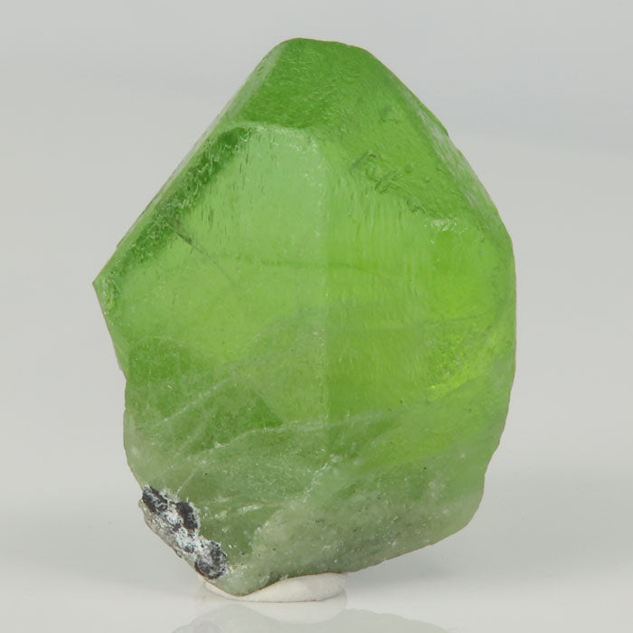 natural olivine crystal from pakistan bright green collector piece