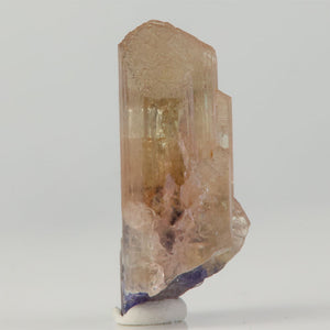 transparent pink tanzanite collector crystal specimen