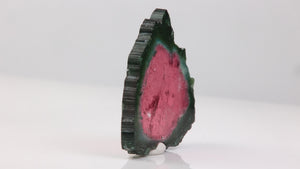 Collector watermelon tourmaline cross section