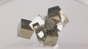 Pyrite Cube Crystal Cluster