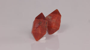 Red Spanish Quartz Crystals hematite