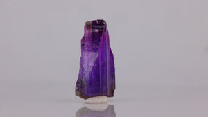 Rare Unheated Pink-Purple Tanzanite Crystal from Merelani Hills Tanzania – 20.36ct