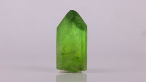 Gemmy Peridot Crystal from Pakistan – 24.18g