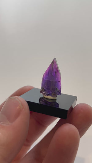 Rare Unheated Pink-Purple Tanzanite Crystal from Merelani Hills Tanzania – 20.36ct