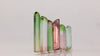 colorful tourmaline crystals with natural terminations