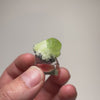 Tanzanian Diopside crystal with dark graphite matrix