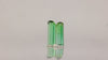 raw green tourmaline crystals small matched size pair display specimen