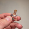 Transparent Zambian Chrome Topaz specimen