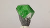 Garnet crystal on matrix Tanzania green tsavorite mineral specimen