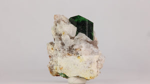 Landanai tourmaline specimen with rich green color