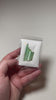 natural green tourmaline crystal group from africa vertical striations