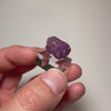 Ruby Corundum crystal with well-formed faces