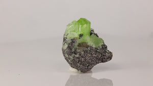 Green Diopside on Graphite Matrix from Mererani Tanzania – 11.1g