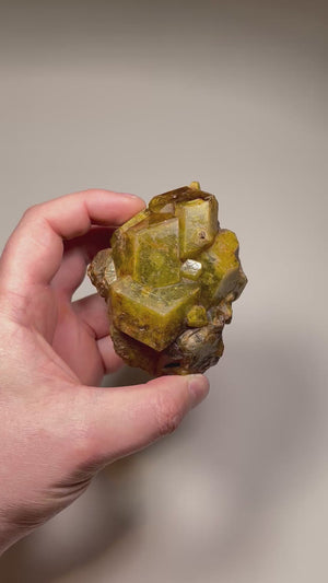 Mali Garnet Crystal Cluster from Mali – 412 grams