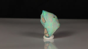 Collector quality Ethiopian opal with strong play-of-color