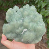 Wuyi Zhejiang fluorite display specimen with soft aqua green color