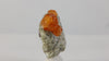 natural tanzania garnet specimen with bright orange crystal clusters