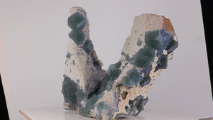 Raw Chinese Fluorite Crystal Cluster