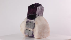 Purple Large Scapolite from Afghanistan Crystal Mineral Specimen