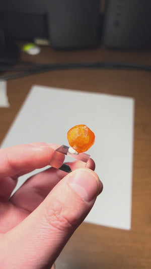 7.98g Spessartite Garnet Crystal From Tanzania