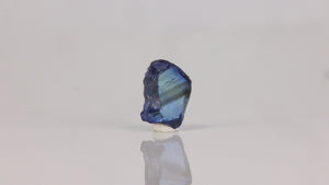natural tanzanite crystal light blue violet