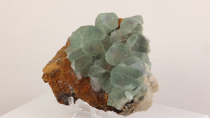 large mint green fluorite collector display specimen