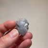 UV reactive prehnite with associated tanzanite crystal