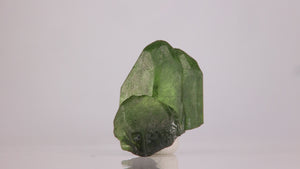 35.32ct Peridot Crystal with Fine Ludwigite Needles