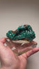 dioptase drusy crystal cluster on matrix
