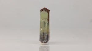 unusual purple zoned tanzanite collector specimen
