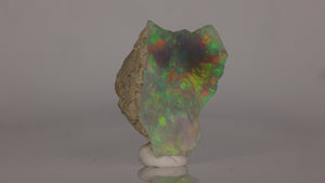 Welo opal rough for cabbing carving or faceting