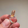 Natural terminated Chrome Topaz crystal