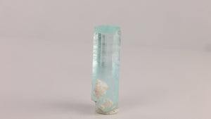 Icy Blue Aquamarine with Broad Hexagonal Termination Shigar Mine Pakistan 8.37 Grams