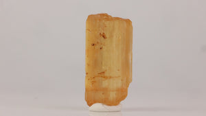 Orthorhombic topaz crystal with rich color and collector display presence