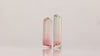 elongated tourmaline crystals with peach and pink hues