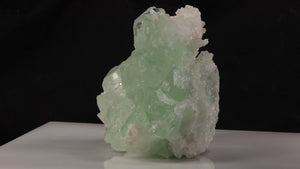 fluorite and quartz mineral specimen large