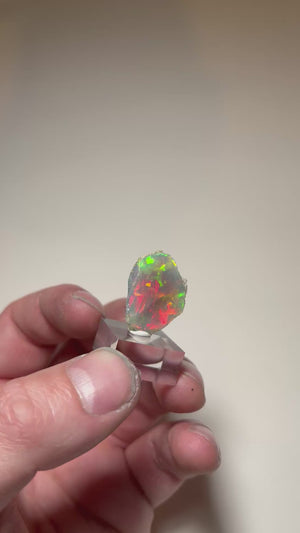 Dark Base Ethiopian Opal Rough – 2.94g