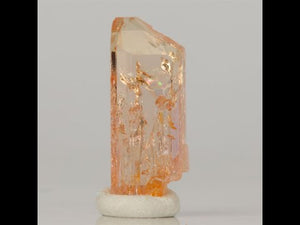 9.4ct Pinkish Orange Topaz Crystal Specimen