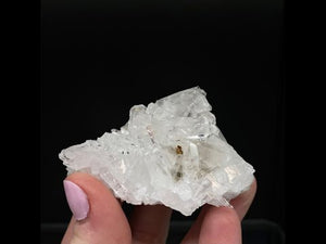 55.05g Raw Quartz Crystal Cluster