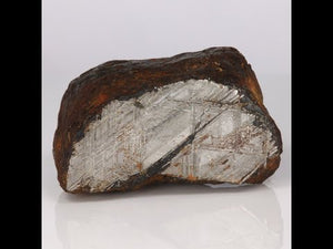 204g Muonionalusta Meteorite Specimen with Natural & Etched Surface