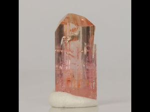 5ct Pinkish Orange Topaz Crystal Specimen