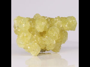 86g Greenish Yellow Prehnite Crystal Specimen From Tanzania