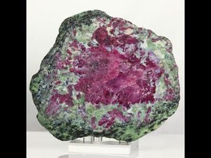 726g Ruby "Splatter" Crystal Specimen in Zoisite