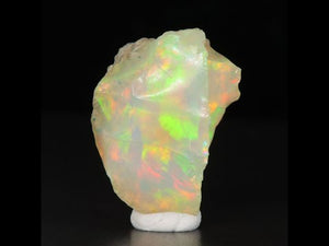 14.65ct Raw Ethiopian Opal Specimen with Intense Colors
