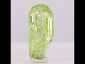 9.07ct Gemmy Lime Green Diopside Crystal from Tanzania