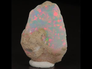 20.65ct Pink Pinfire Opal Rough from Welo Ethiopia