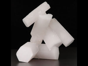 76g Well Formed White Calcite Crystal Cluster