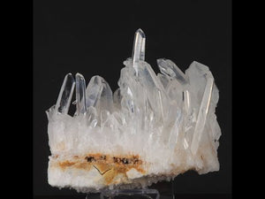 266g Clear-White Terminated Quartz Cluster From Colombia